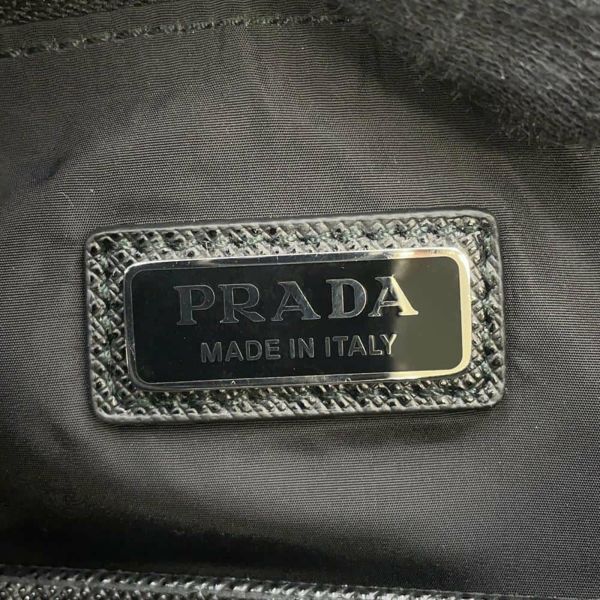 プラダ クラッチバッグ Re-Nylon ポーチ 2NH006 PRADA ハンドバッグ 黒