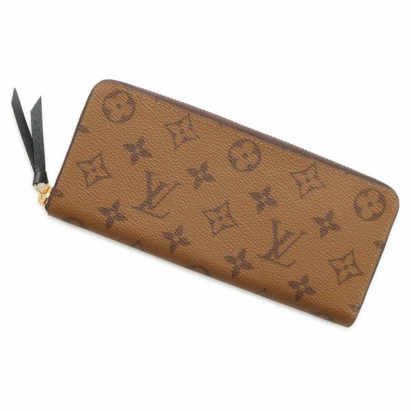 ルイヴィトン 長財布 モノグラム・リバース ポルトフォイユ・クレマンス M82336 LOUIS VUITTON 財布