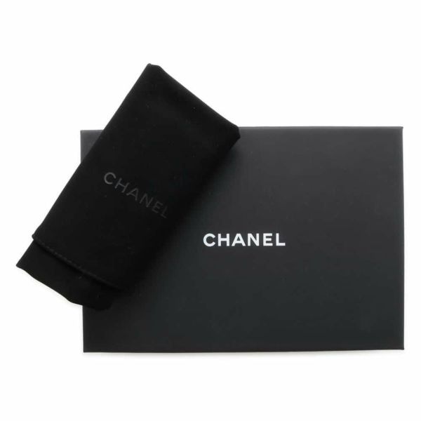 シャネル チェーンウォレット マトラッセ ココマーク ラムスキン AP3003 CHANEL 財布 黒