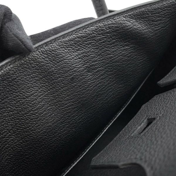 エルメス バーキン25 ブラック/ゴールド金具 トゴ B刻印 HERMES Birkin ハンドバッグ 黒