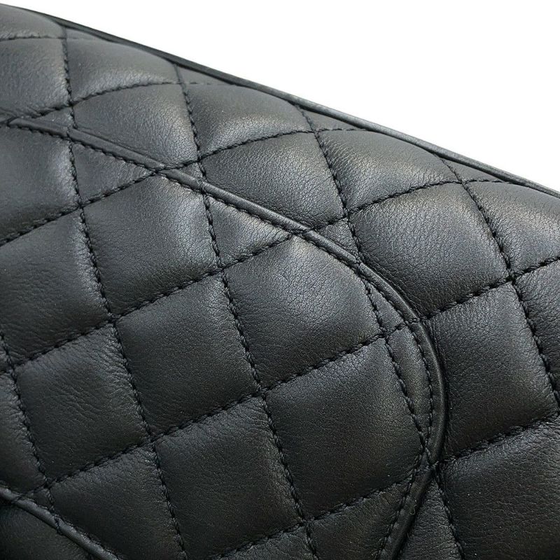 シャネル ハンドバッグ マトラッセ ココマーク ココハンドル ラムスキン ビーズ A92990 CHANEL 2way