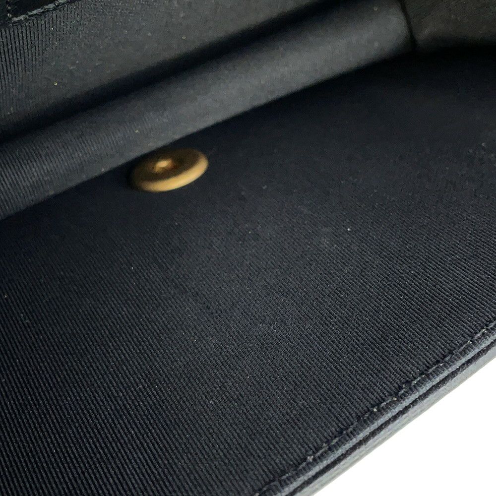 シャネル ショルダーバッグ マトラッセ ココマーク キャビアスキン A91576 CHANEL 黒