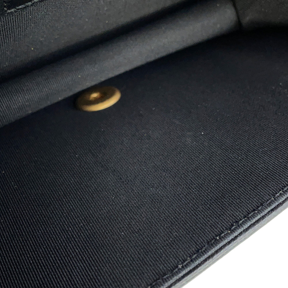 シャネル ショルダーバッグ マトラッセ ココマーク キャビアスキン A91576 CHANEL 黒