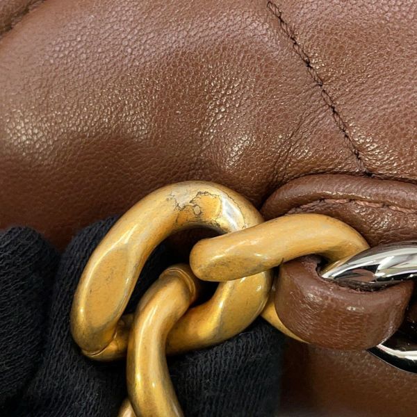 シャネル チェーンショルダーバッグ CHANEL19 ココマーク マトラッセ ラムスキン AS1160 CHANEL