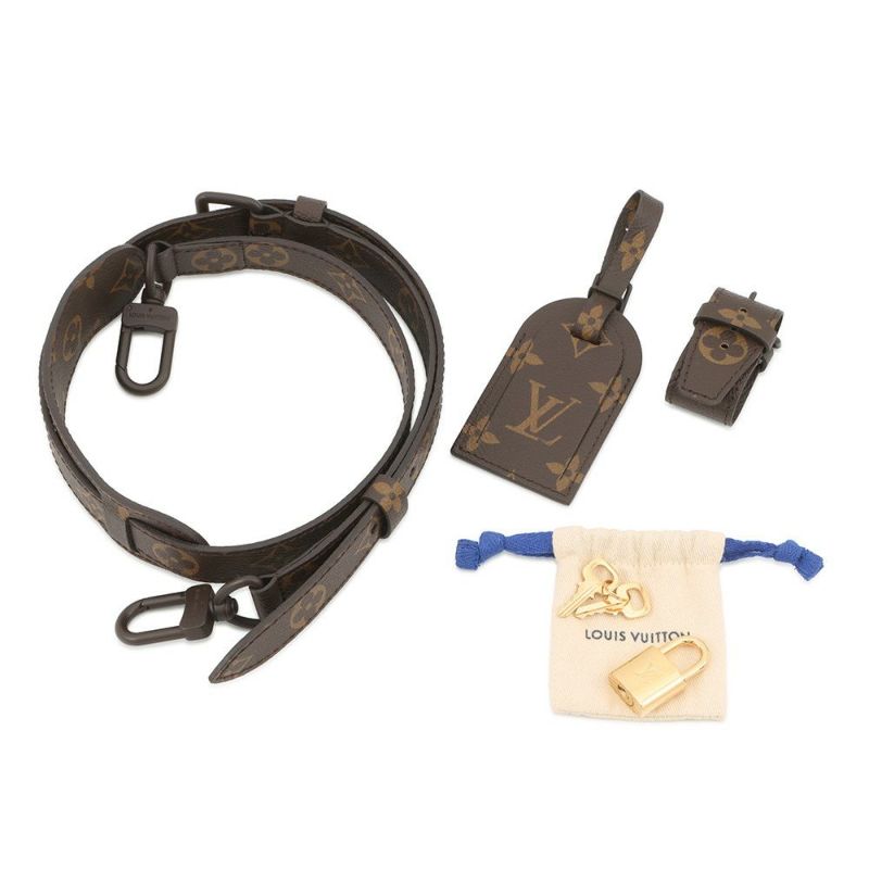 ルイヴィトン ボストンバッグ モノグラム・チェス キーポル・バンドリエール50 M20864 LOUIS VUITTON 2way