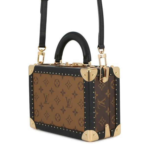 ルイヴィトン ハンドバッグ モノグラム・リバース プティット・ヴァリーズ M47164 LOUIS VUITTON 2way ショルダーバッグ
