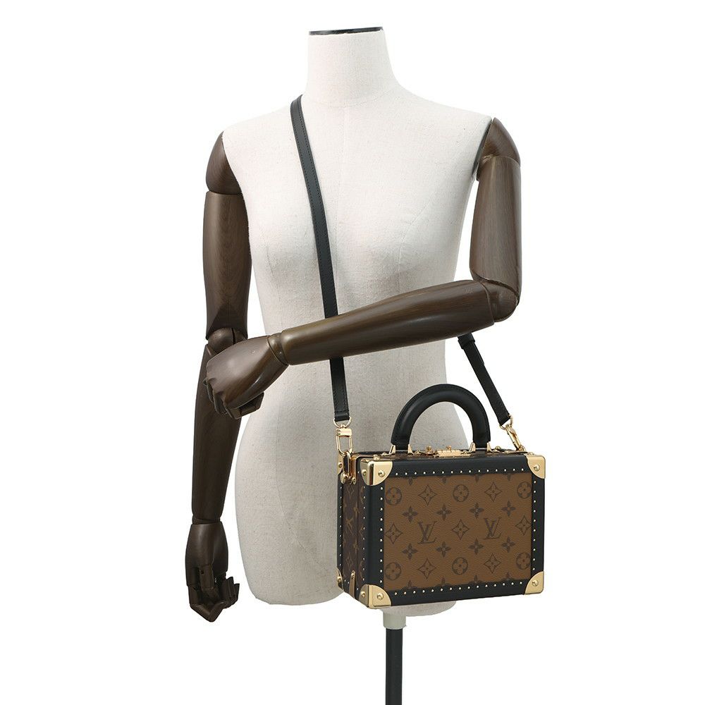 ルイヴィトン ハンドバッグ モノグラム・リバース プティット・ヴァリーズ M47164 LOUIS VUITTON 2way ショルダーバッグ