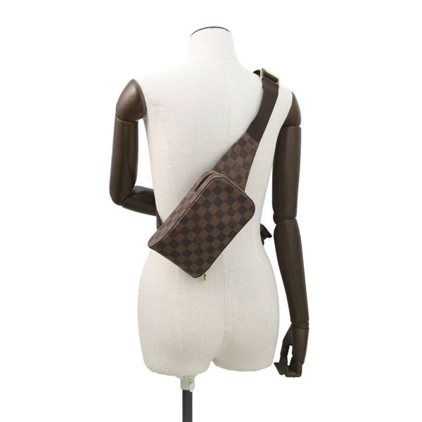 ルイヴィトン ボディバッグ ダミエ・エベヌ ジェロニモス N51994 LOUIS VUITTON ヴィトン ショルダーバッグ ウエストポーチ
