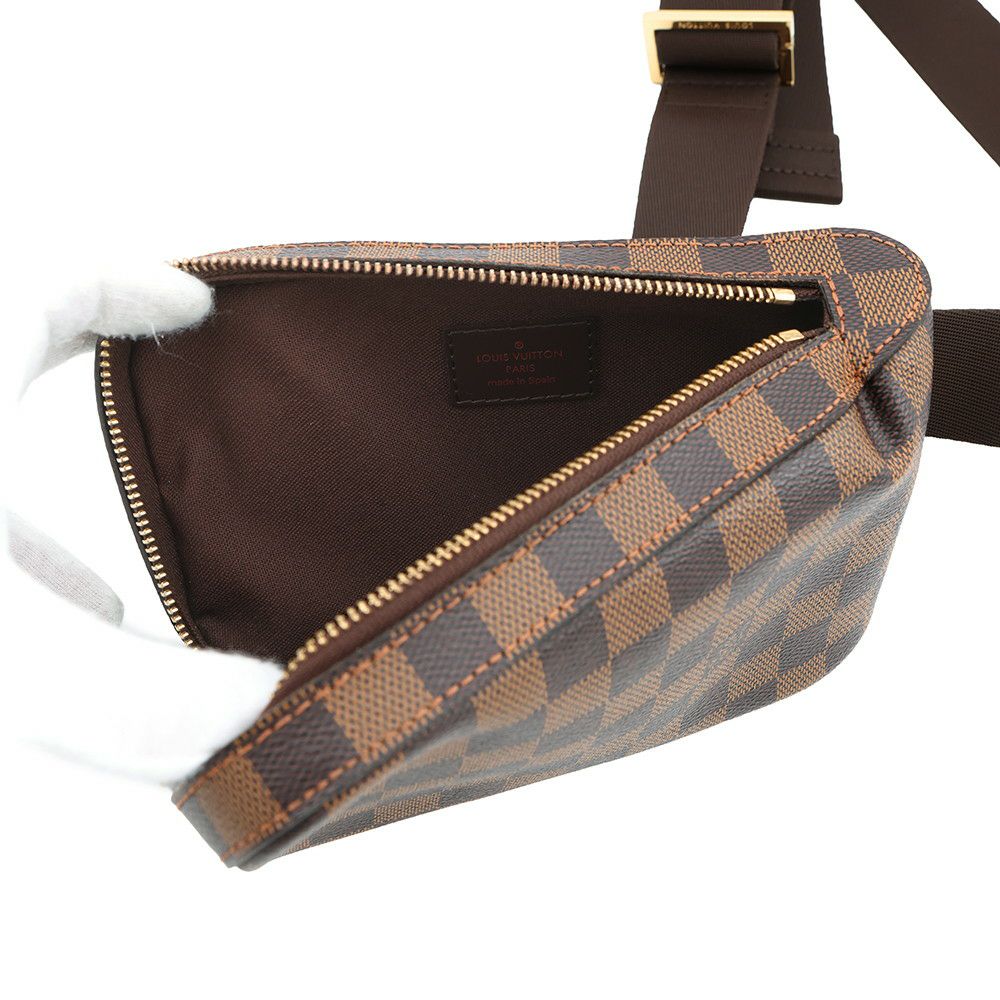 ルイヴィトン ボディバッグ ダミエ・エベヌ ジェロニモス N51994 LOUIS VUITTON ヴィトン ショルダーバッグ ウエストポーチ