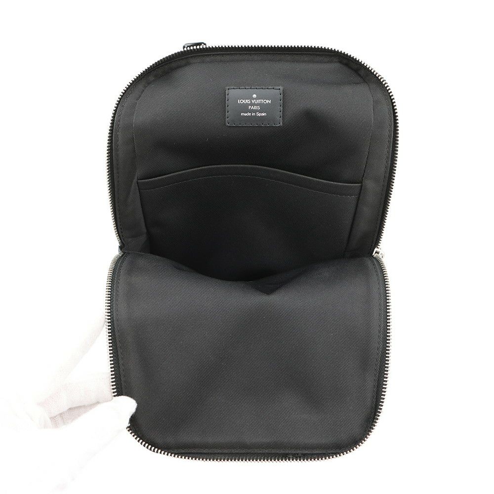 ルイヴィトン ボディバッグ ダミエ・グラフィット アヴェニュー・スリングバッグ N41719 LOUIS VUITTON 黒 ブラック