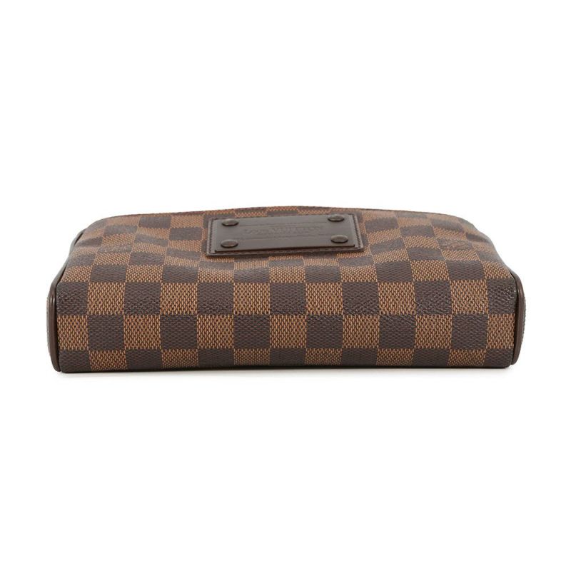 ルイヴィトン ウエストバッグ ダミエ・エベヌ バム・バッグ・ブルックリン N41101 LOUIS VUITTON ヴィトン バッグ ボディバッグ