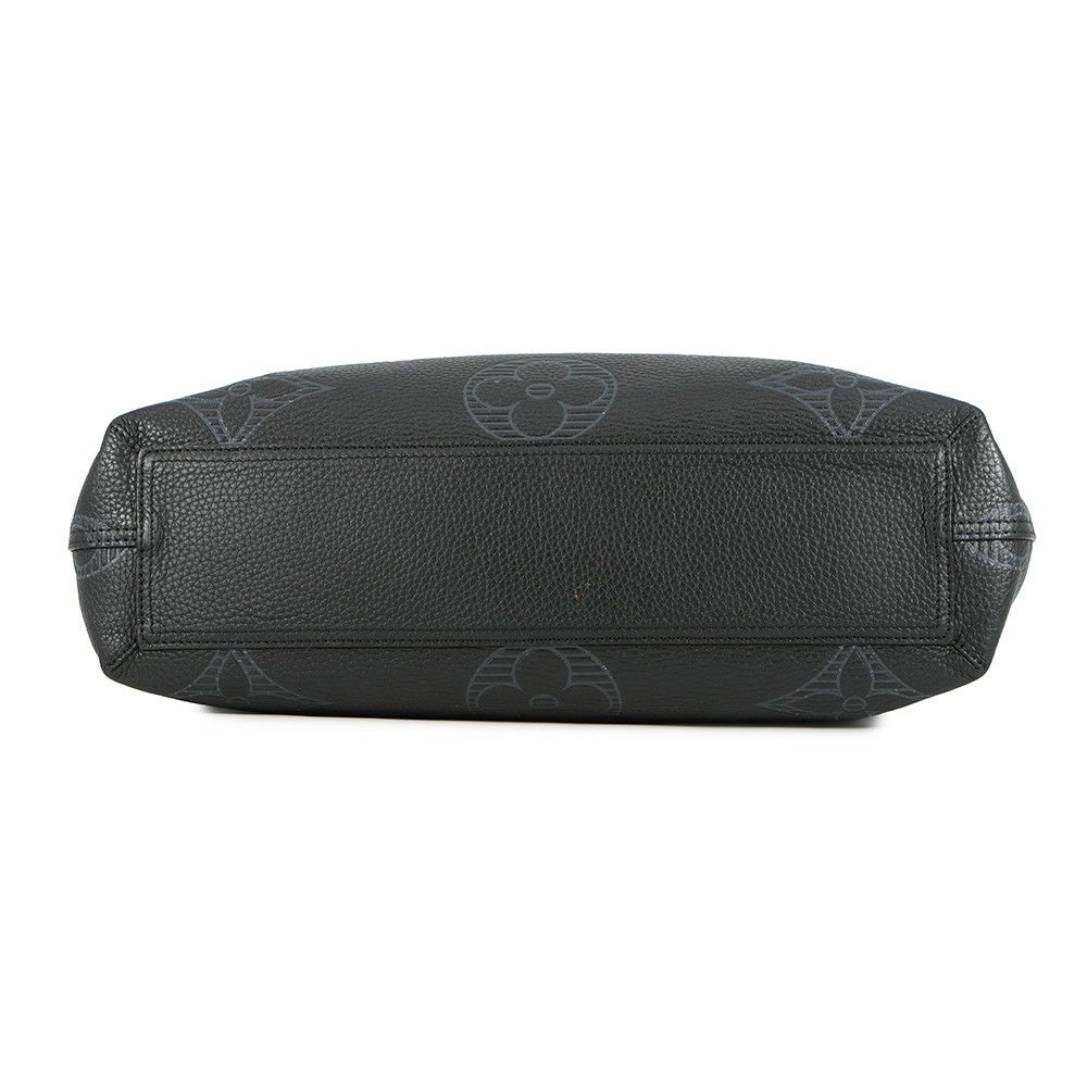 ルイヴィトン トートバッグ モノグラム・ジャイアント/トリヨン・シャドウレザー カバ・ヴォワヤージュNV M57290 ヴィトン 黒 ブラック