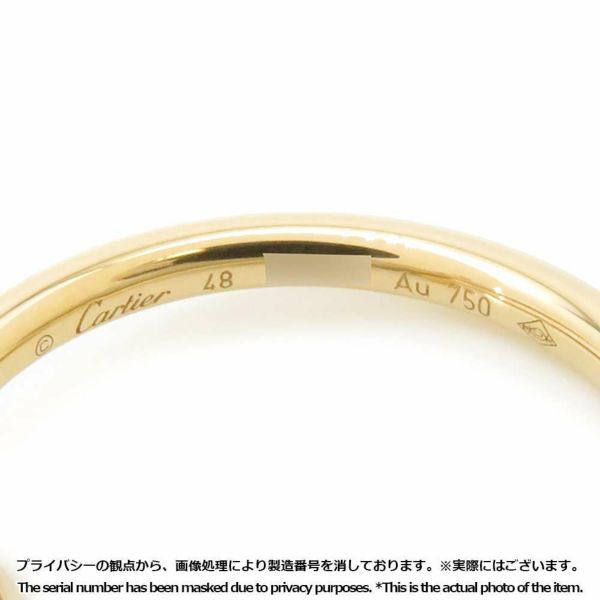 カルティエ リング ジュストアンクル K18YGイエローゴールド スモールモデル リングサイズ48 B4225900 Cartier 指輪