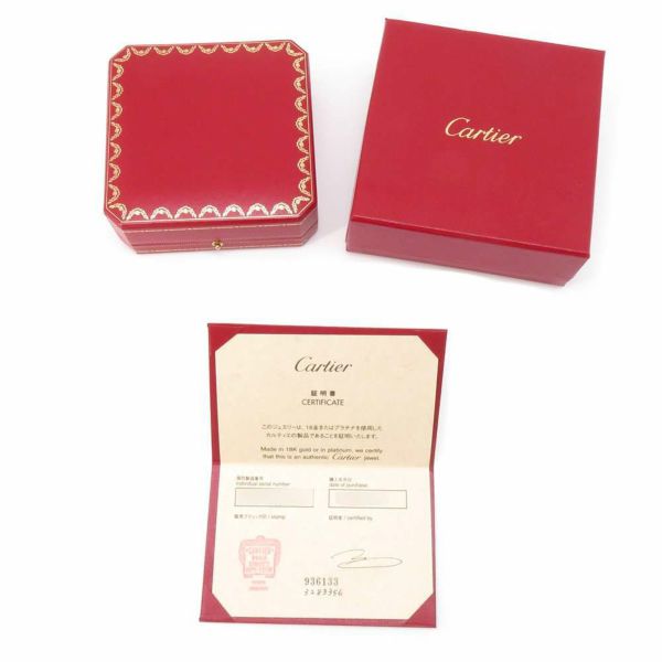 カルティエ ネックレス LOVE ネックレス ダイヤモンド 18P 計0.22ct K18YG B7013800 ベビーラブ Cartier ペンダント