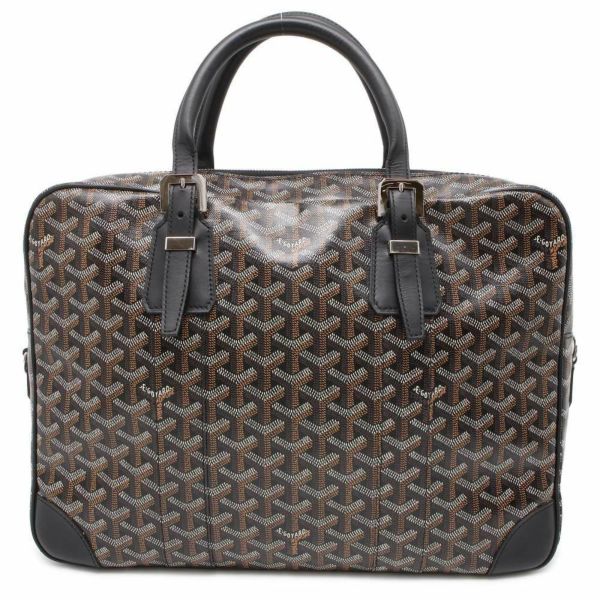 ゴヤール ビジネスバッグ ヘリンボーン アンバサッドMM PVC AMBAS2MMLTY01CL01P GOYARD トートバッグ 黒 安心保証 |  中古・新品ブランド販売ギャラリーレア公式通販