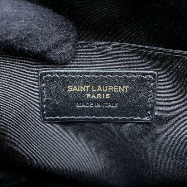 サンローランパリ チェーンショルダーバッグ ヴィニル 610436 SAINT LAURENT PARIS YSL バッグ 黒