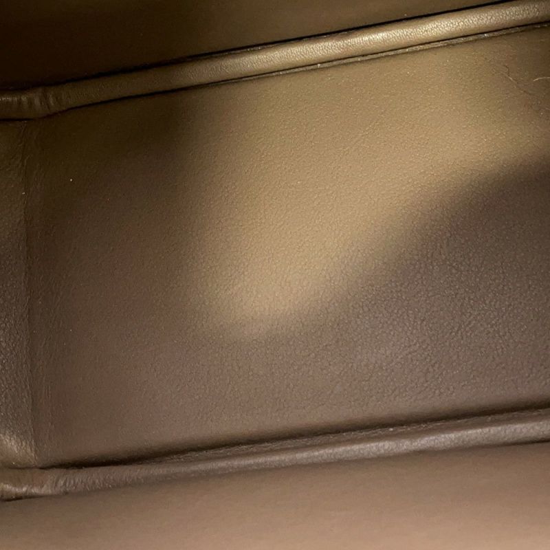 エルメス リンディ ミニ エトゥープ/ゴールド金具 トリヨンクレマンス W刻印 2wayショルダー