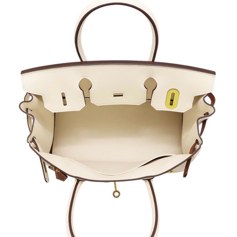 エルメス バーキン30 カラーマティック ナタ/キュイーブル/ライム/モーヴシルベストル/ブルーブリュム/チャイ/ゴールド金具 スイフト B刻印