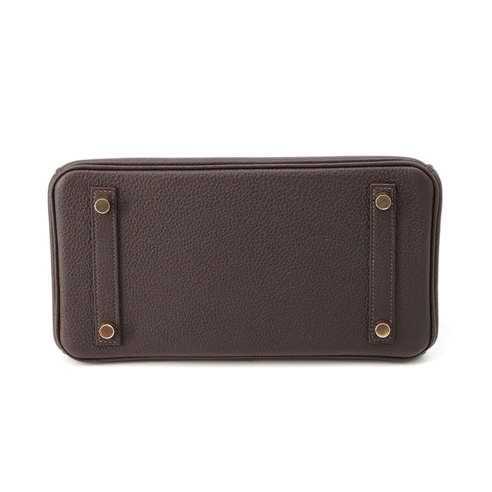 エルメス バーキン25 バイブルン/シャンパンゴールド金具 トゴ K刻印 HERMES Birkin ハンドバッグ