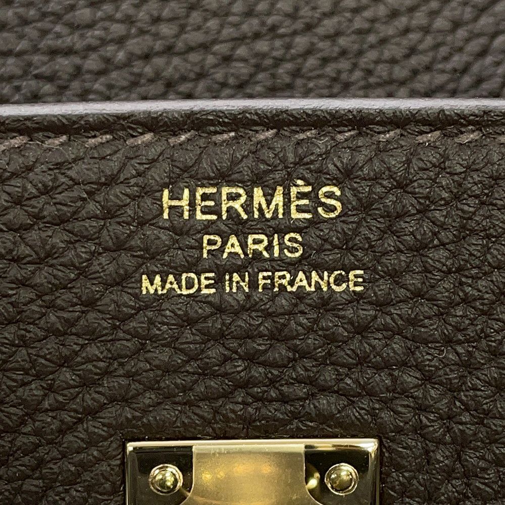 エルメス バーキン25 バイブルン/シャンパンゴールド金具 トゴ K刻印 HERMES Birkin ハンドバッグ