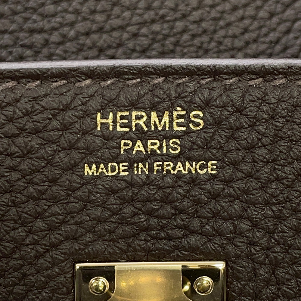 エルメス バーキン25 バイブルン/シャンパンゴールド金具 トゴ K刻印 HERMES Birkin ハンドバッグ