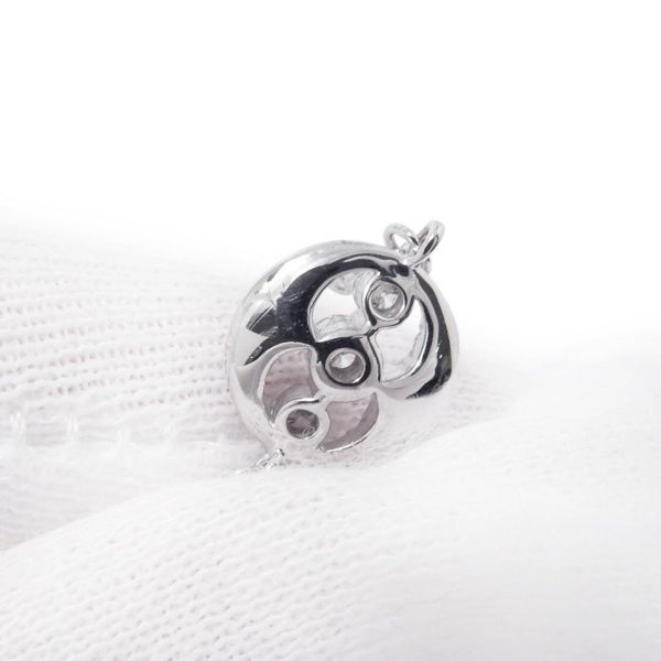 モニッケンダム ネックレス 7モチーフ ダイヤモンド ステーション 計1.89ct K18WGホワイトゴールド MONNICKENDAM ペンダント