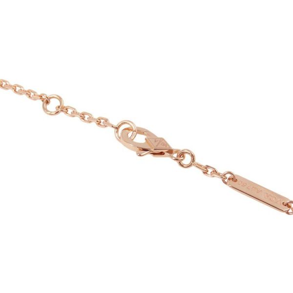 ヴァンクリーフ&アーペル ブレスレット ラッキー スプリング オープンウィング レディバグ オニキス カーネリアン K18PG VCARP7R100