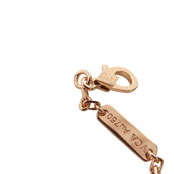 ヴァンクリーフ&アーペル ブレスレット ラッキー スプリング オープンウィング レディバグ オニキス カーネリアン K18PG VCARP7R100