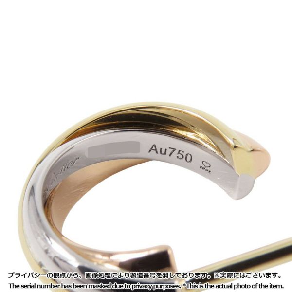 カルティエ ピアス トリニティ イヤリング ミニモデル K18YG/K18PG/K18WG B8301540 Cartier ジュエリー