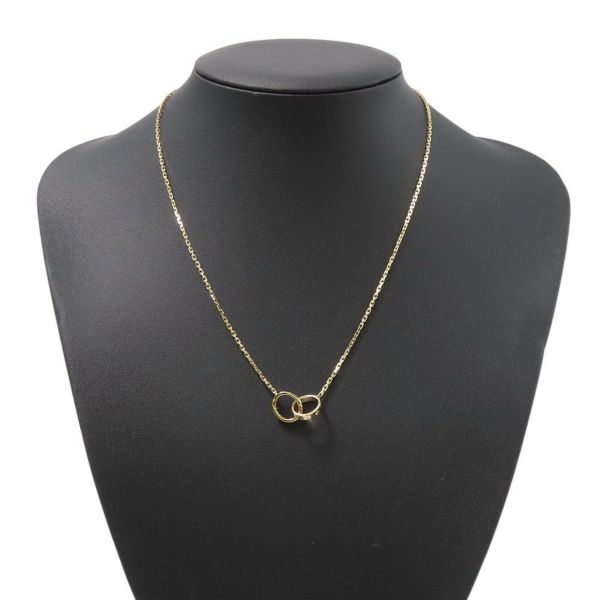 カルティエ ネックレス LOVE ネックレス ダイヤモンド 18P 計0.22ct K18YGイエローゴールド B7013800 ベビーラブ ペンダント