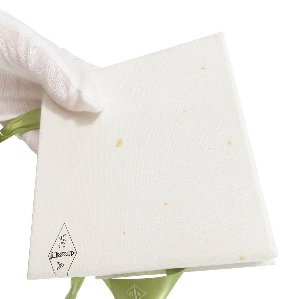 ヴァンクリーフ&アーペル ネックレス スウィート パピヨン ペンダント ターコイズ K18WGホワイトゴールド VCARF80500