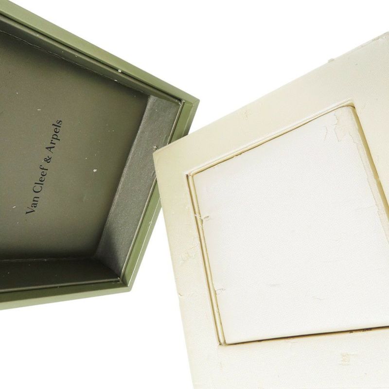 ヴァンクリーフ&アーペル ネックレス スウィート パピヨン ペンダント ターコイズ K18WGホワイトゴールド VCARF80500