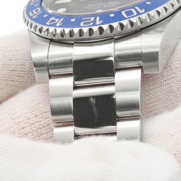 ロレックス GMTマスター2 デイト ランダムシリアル ルーレット 126710BLNR ROLEX 腕時計 黒文字盤