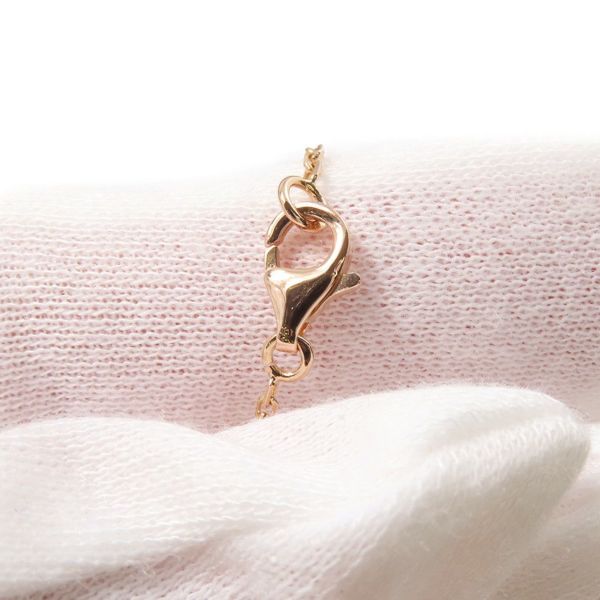 ヴァンクリーフ&アーペル ネックレス ヴィンテージ アルハンブラ ピンクセーブル/ダイヤ 1P K18PGピンクゴールド  2015年ホリデー限定