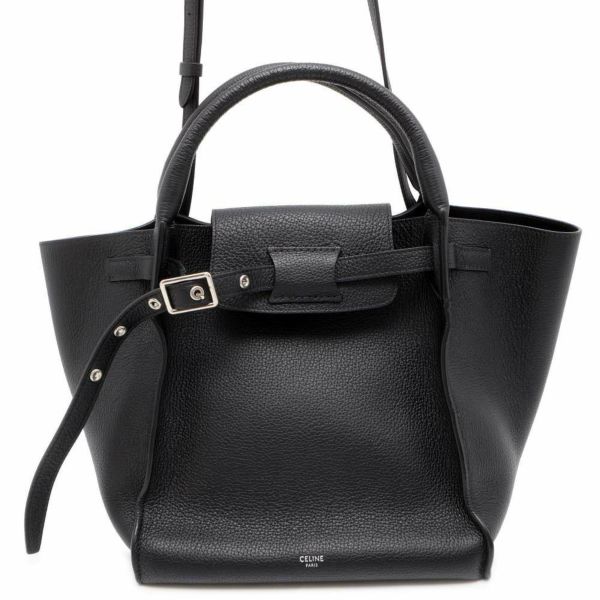 セリーヌ ハンドバッグ ビッグバッグ スモール 189313 CELINE 2wayショルダーバッグ 黒