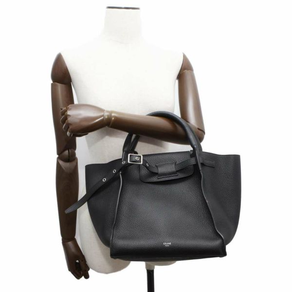 セリーヌ ハンドバッグ ビッグバッグ スモール 189313 CELINE 2wayショルダーバッグ 黒