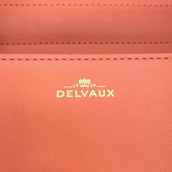 デルヴォー ショルダーバッグ ランゴー スモール カーフレザー Delvaux デルボー クラッチバッグ 2wayバッグ ピンク