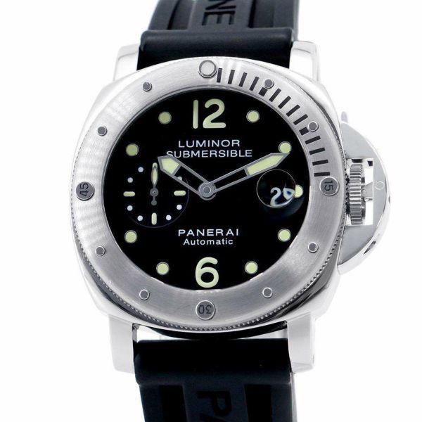 パネライ ルミノール サブマーシブル N番 PAM00024 PANERAI 腕時計 黒文字盤