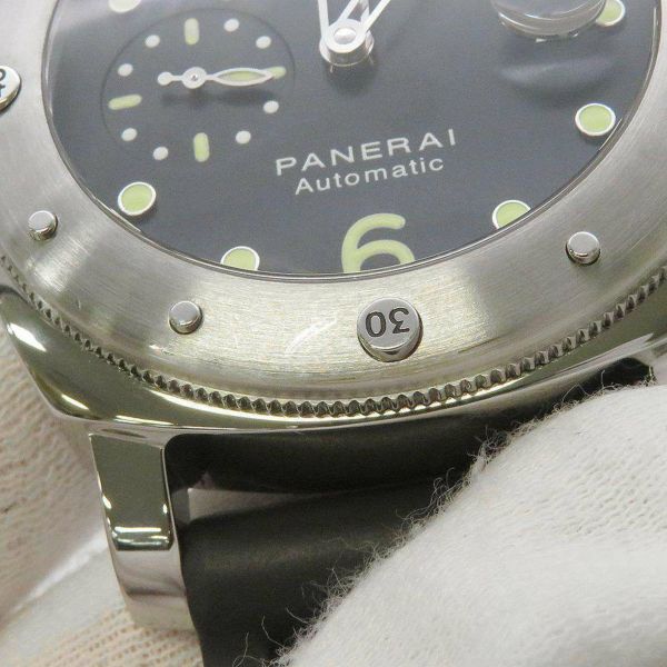 パネライ ルミノール サブマーシブル N番 PAM00024 PANERAI 腕時計 黒文字盤