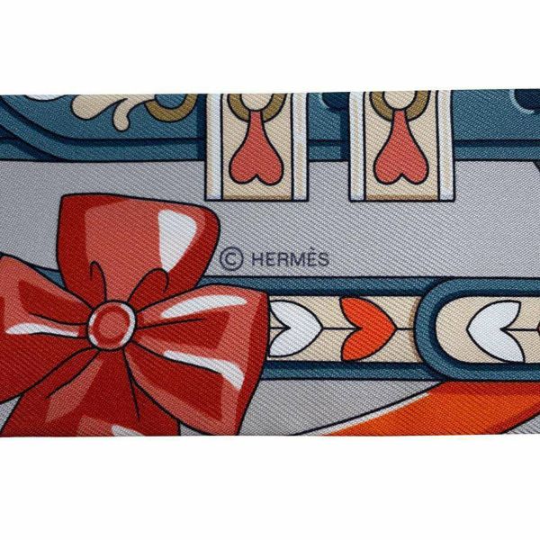 エルメス ツイリー アルネ・ドゥ・クール Harnais de Coeur HERMES シルクツイル 2024春夏