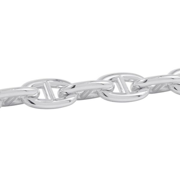 エルメス ブレスレット シェーヌダンクルTGM 10コマ SV925シルバー HERMES ジュエリー