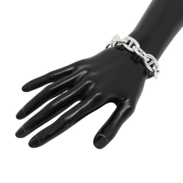 エルメス ブレスレット シェーヌダンクルTGM 10コマ SV925シルバー HERMES ジュエリー