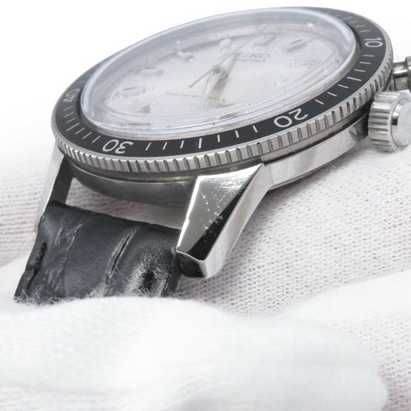 セイコー ワンプッシュクロノグラフ 5719-8990 SEIKO 腕時計 ウォッチ アンティーク シルバー文字盤