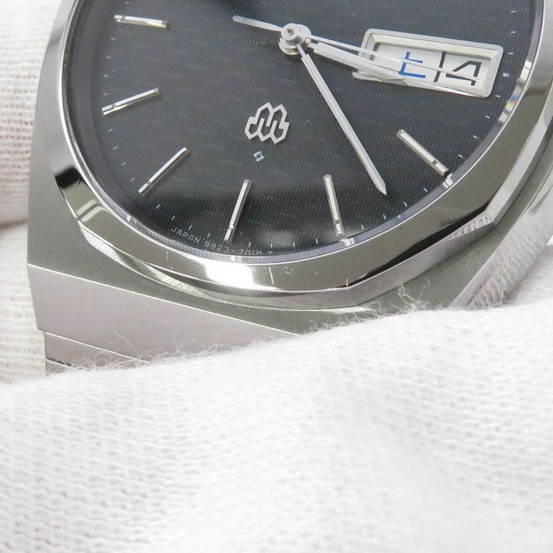 セイコー キングクォーツ 9923-701A SEIKO 腕時計 ネイビー文字盤 クォーツ