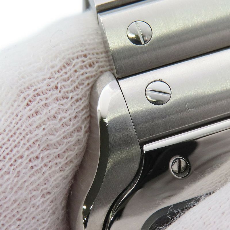 カルティエ サントス ドゥ カルティエ LM WSSA0030 Cartier 腕時計 ブルー文字盤