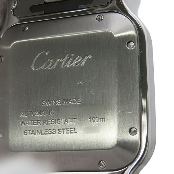 カルティエ サントス ドゥ カルティエ LM WSSA0030 Cartier 腕時計 ブルー文字盤