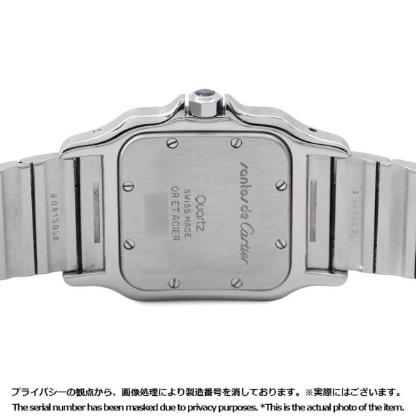 カルティエ サントスガルベ LM Cartier 腕時計 アイボリー文字盤 クォーツ