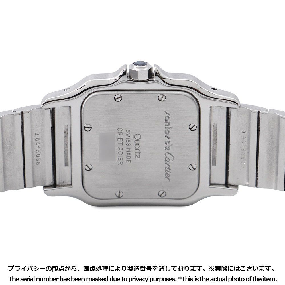 カルティエ サントスガルベ LM Cartier 腕時計 アイボリー文字盤 クォーツ