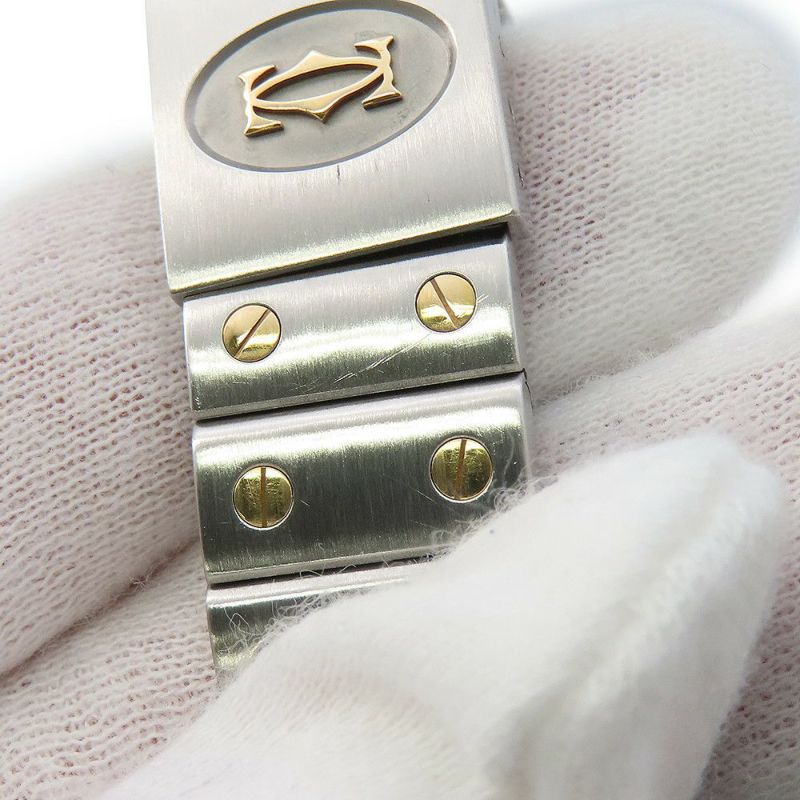 カルティエ サントスガルベ LM Cartier 腕時計 アイボリー文字盤 クォーツ