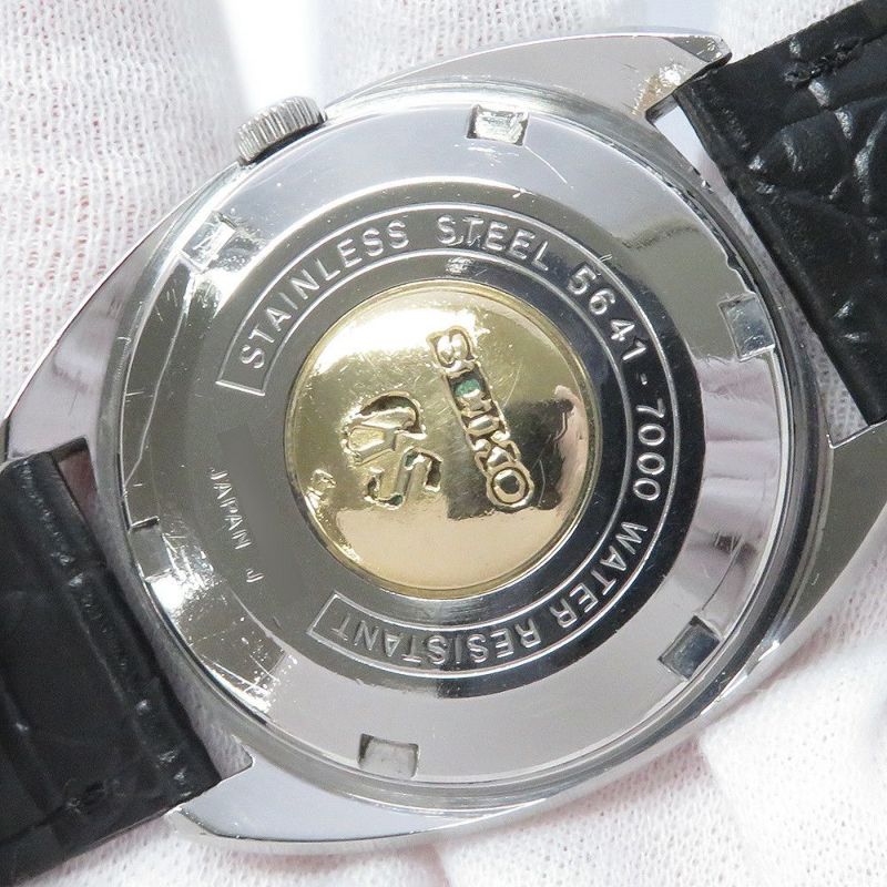 セイコーグランドセイコー ハイビート ノンデイト アンティーク 5641-7000 SEIKO 腕時計 ウォッチ シルバー文字盤